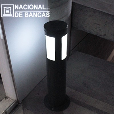 Bolardo Circular con Luz Led