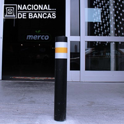 Bolardo Circular de Acero al Carbón