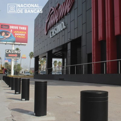 Bolardo Circular de Acero al Carbón