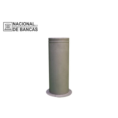 Bolardo Circular de Acero al Carbón