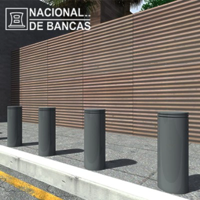 Bolardos de Acero